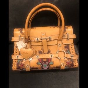 Vintage Luella Leather handbag western